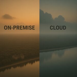 On premise vs cloud comparison